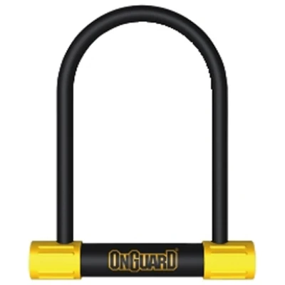 фото - Замок U-образный Onguard BULLDOG STD LM размер скобы 115 x 230мм, толщина 11мм, поворотное крепление на раму, 4 ключа + 1 с подсветкой