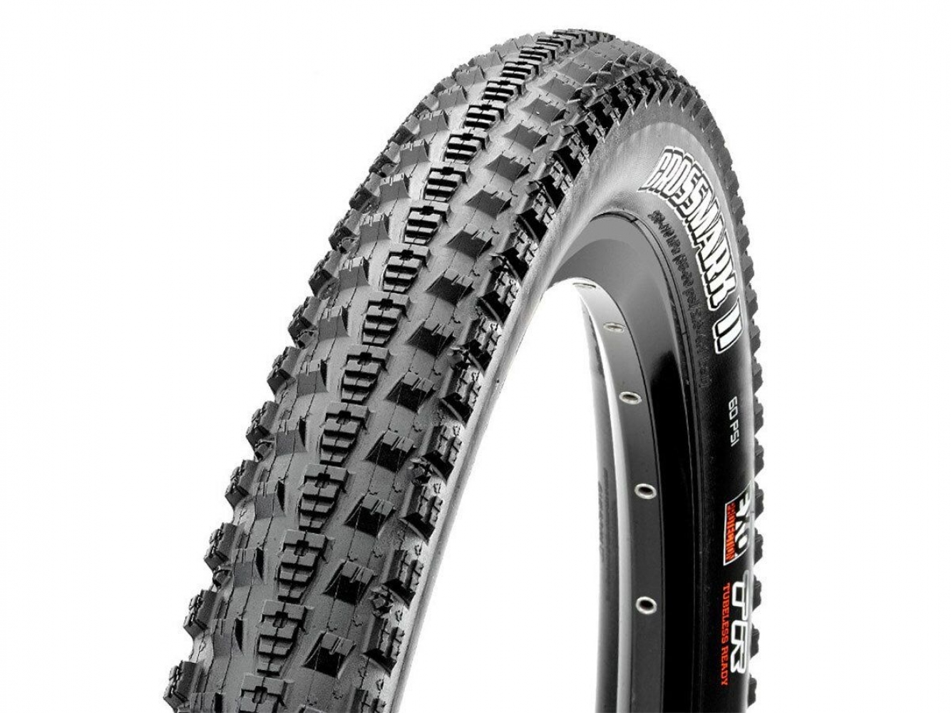Покришка 27.5x2.10 Maxxis Crossmark II (53-584) 60TPI, Wire, чорна