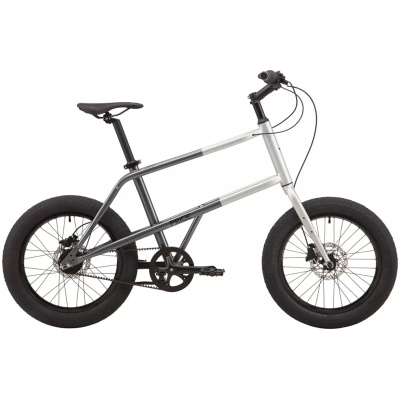 фото - Велосипед 20" Pride MUTE 2.2 2022 GRAY-DARK GRAY