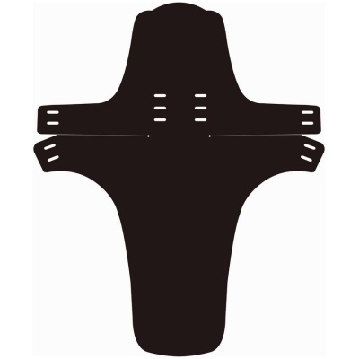 фото - Брызговик Green Cycle GMG-03 мини, на вилку, 362х297мм, черный