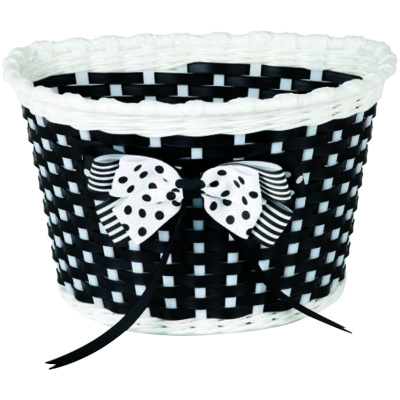 фото - Кошик Green Cycle GCB-02-9 дитячий плетений пластик, чорний