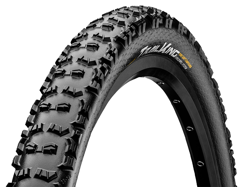 Фото Покришка безкамерна Continental Trail King ShieldWall, 26 x 2.40, чорна, складана