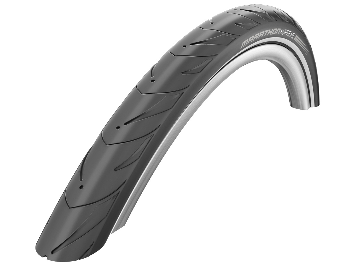Фото Покришка 28×1.40 700x35C (37-622) Schwalbe MARATHON SUPREME V-Guard, Folding, B/B-SK+RT HS469 OSC 67EPI