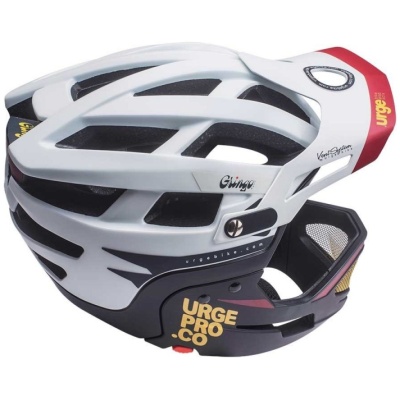 фото - Шолом Urge Gringo de la Sierra біло-чорний L/XL 58-60см