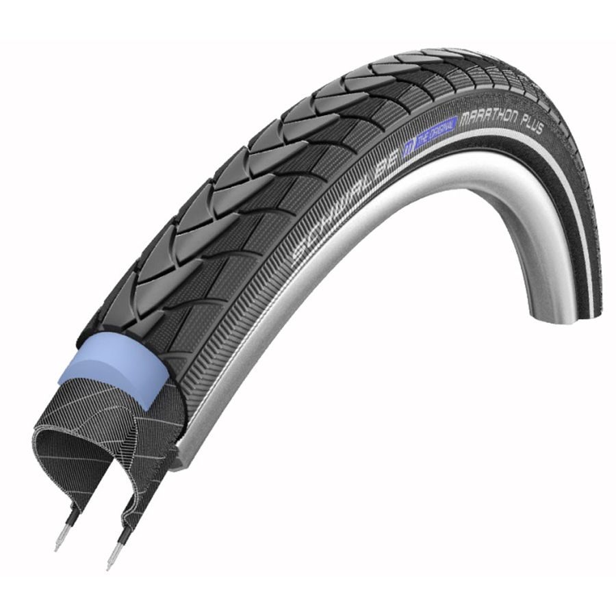 Фото Покрышка 26×1.75 (47-559) Schwalbe MARATHON PLUS HS440 S-Guard B/B+RT EC 31B