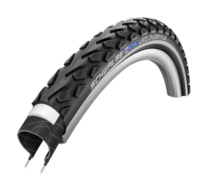 Фото Покришка 28×2.00 (50-622) Schwalbe LAND CRUISER PLUS PunctureGuard, TwinSkin, B/B+RT HS450 SBC 50EPI