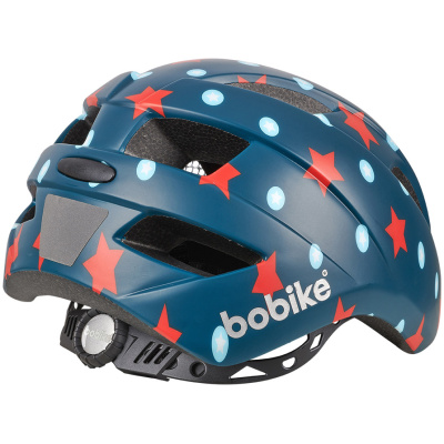 фото - Шолом велосипедний дитячий Bobike Plus / Navy Stars / S 52-56