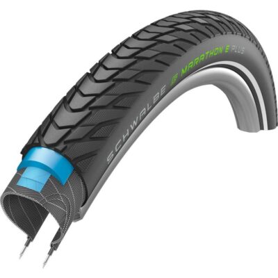 фото - Покришка 29×2.00 (50-622) Schwalbe MARATHON E-PLUS Smart DualGuard, TwinSkin B/B+RT HS498 ADDIX E 67EPI 37B
