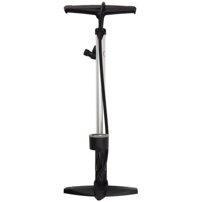 фото - Насос напольный Green Cycle GPF-231P алюминиевый с манометром, presta+schrader, 160psi