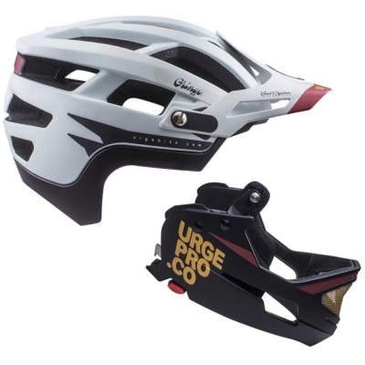 фото - Шолом Urge Gringo de la Sierra біло-чорний L/XL 58-60см