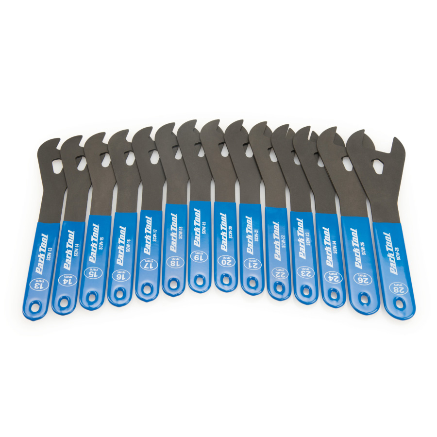 Фото Набір конусних ключів Park Tool SCW-SET.3 13mm-26mm і 28mm