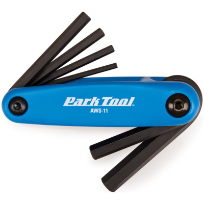 фото - Набор шестигранников Park Tool AWS-11 (3mm, 4mm, 5mm, 6mm, 8mm, 10mm) складной