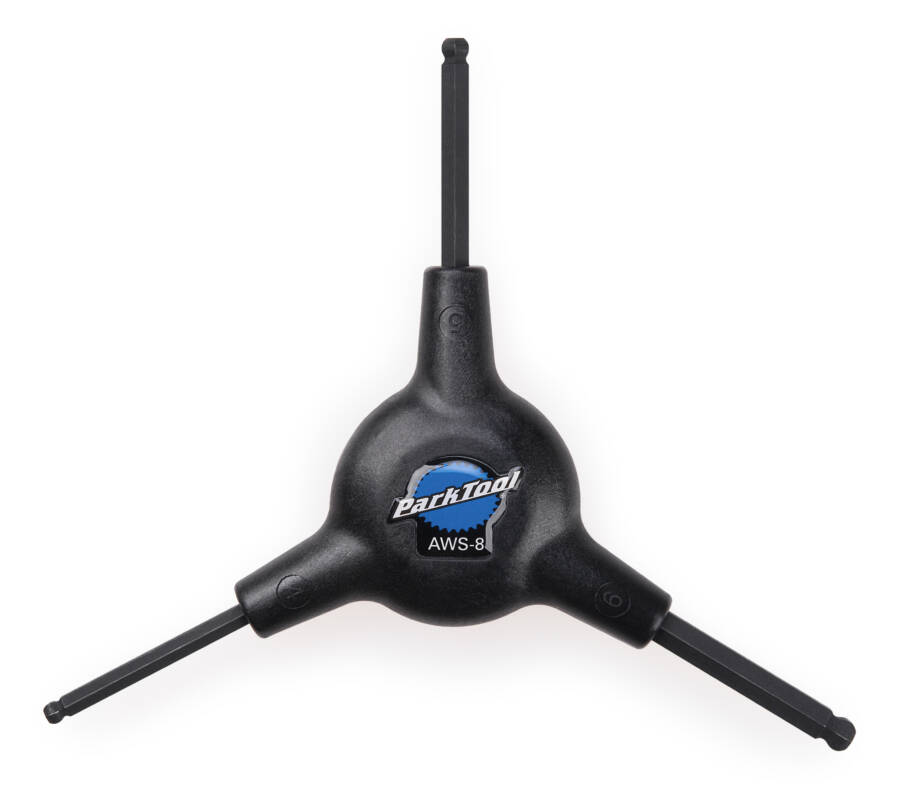 Набір шестигранників Park Tool AWS-8 4mm, 5mm, 6mm з кульковим накінечником