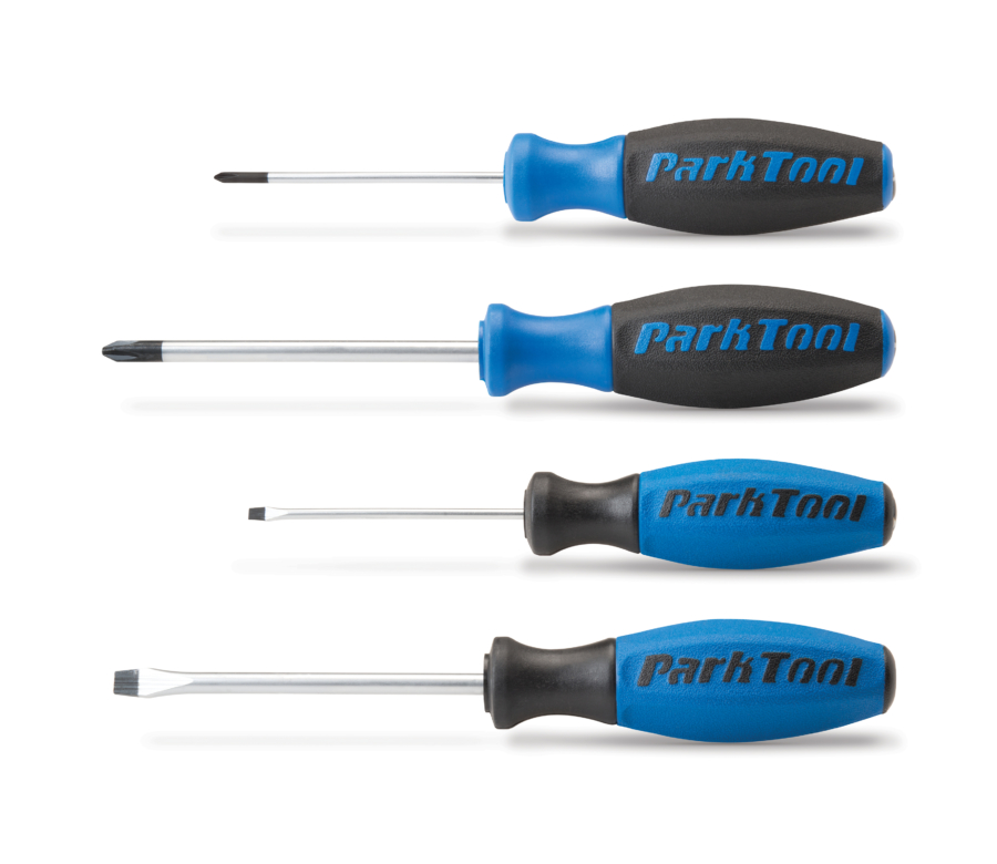 Набор отвёрток Park Tool SD-SET PH0, PH2, плоские 3мм и 6мм