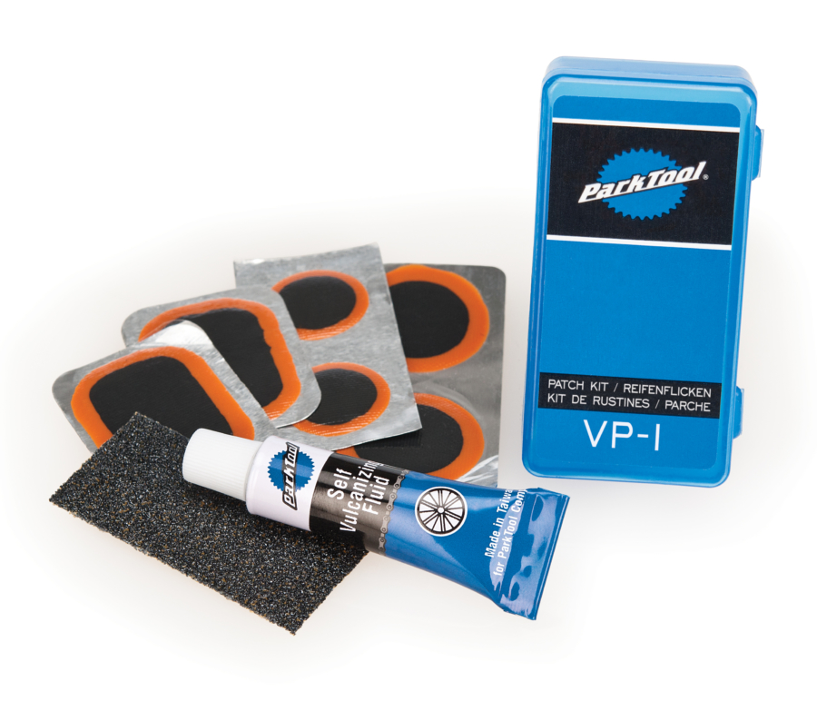 Фото Ремкомплект камер Park Tool VP-1C (латки, нажд. бум., скрепл.жидк)
