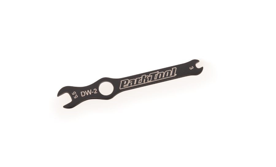 Фото Ключ Park Tool DW-2 для обслуживания задних переключателей Shimano® XT®, SLX®, Deore®, Saint® and Zee® и других моделей Shadow® Plus