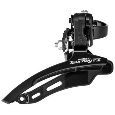 фото - Переключатель перед. индекс. под трубу 28,6мм н/тяга черн. SHIMANO FD-TZ500