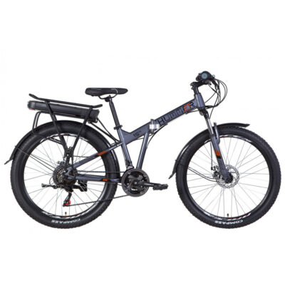 фото - Электровелосипед 26″ Formula HUMMER AM 350Вт 36В редуктор. задн.привод, дисплей, САП, 12.5Ач с крепл. к багажн.,