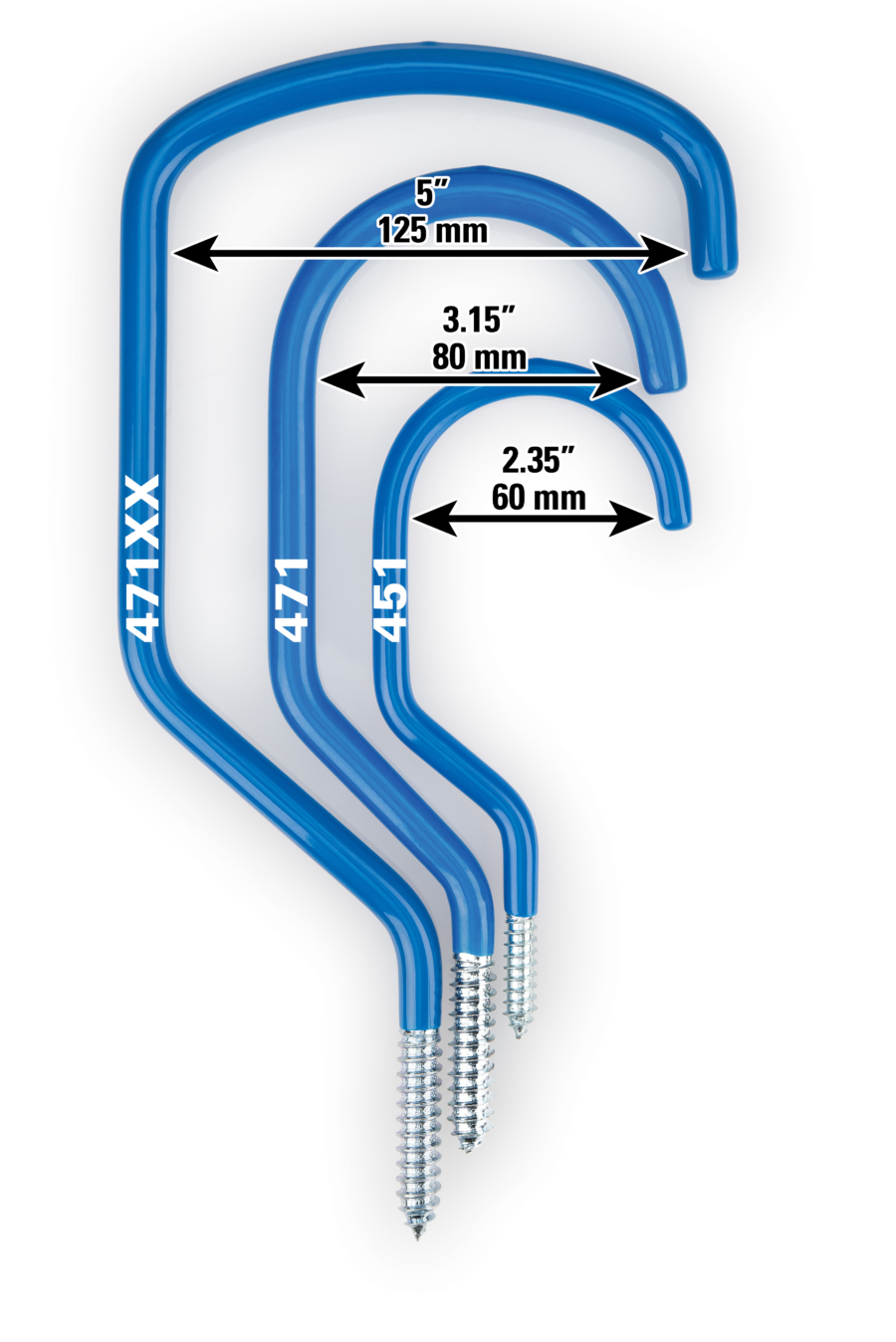 фото - Крюк Park Tool 471XX на стену на саморезе, большой