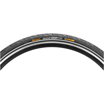 фото - Покришка Continental Ride City 28″ | 700 x 42C (40C) чорна/коричнева, не складана, світловідбивна