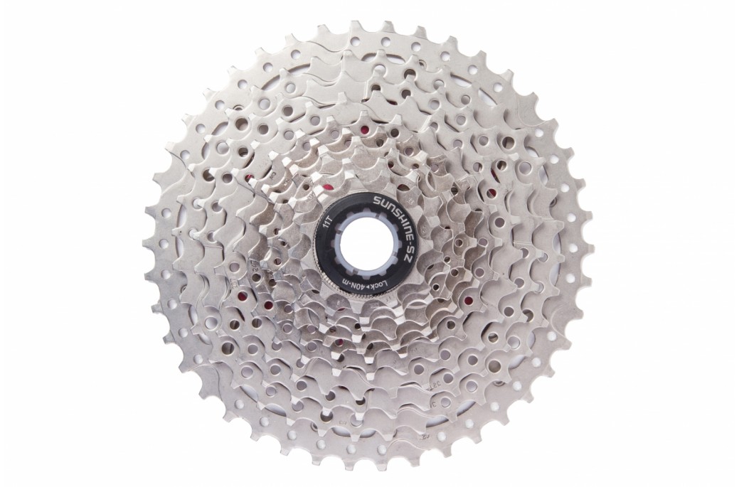 Кассета 11-к 11-42T SUNSHINE CS-HR11-42 на 2-м алюм. пауке