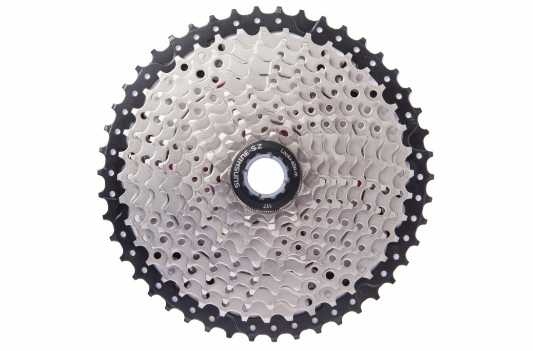 Кассета 11-к 11-46T SUNSHINE CS-HR11-46 на алюм. пауке