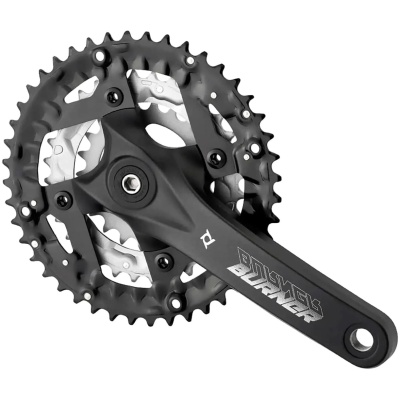 фото - Шатуны SQ PROWHEEL BURNER 401 N 44/32/22T под квадрат 175мм чёрные