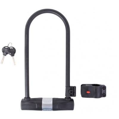фото - Замок U-Lock PY 6001 на ключі 115мм*265мм чорний