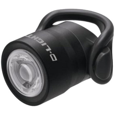 фото - Мигалка передня Dlight CG-212W з батарейками, чорна, 1 діод, 2 режими Black CG-212W