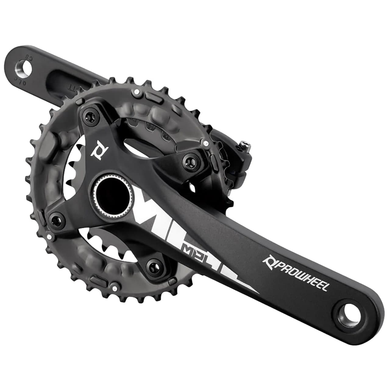 Шатуни HT2 PROWHEEL MPL(SENSOR)-501 TT 28/40T встав. вісь, виносн. підшип. 10-ск 175mm чорн
