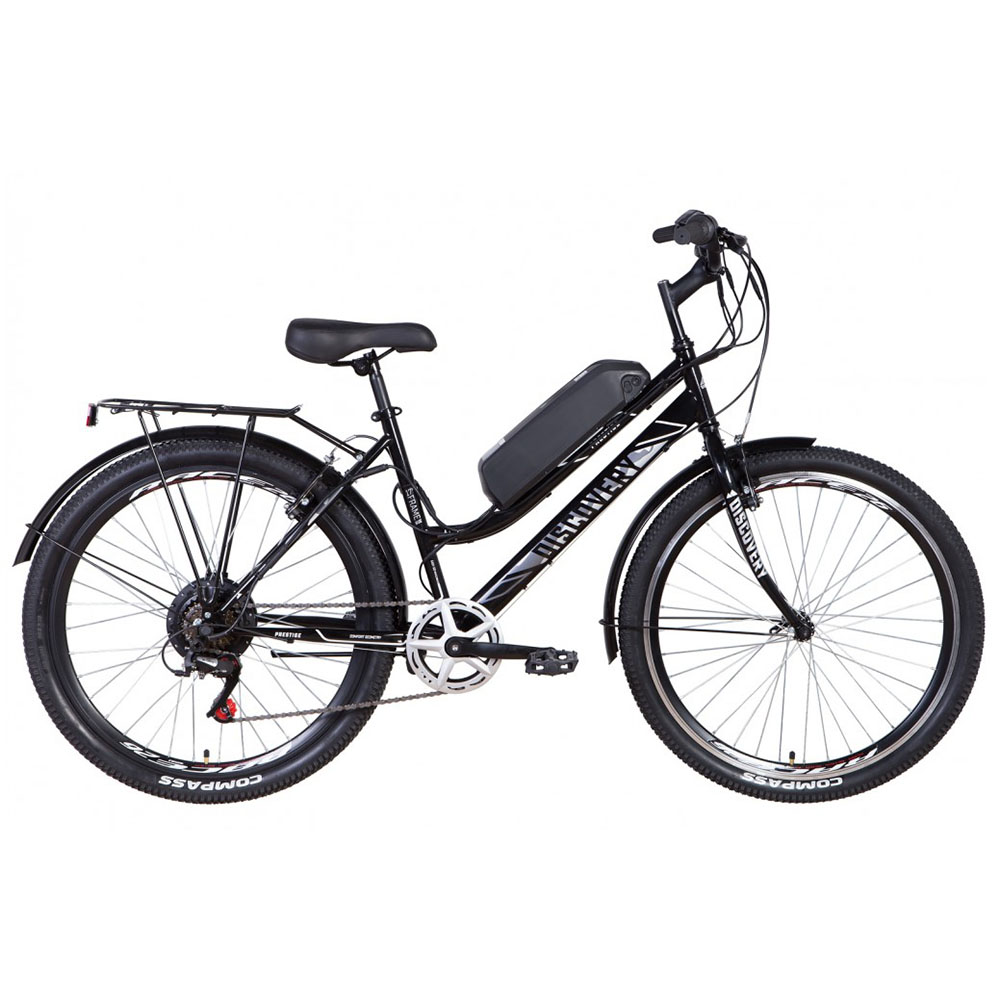 Электровелосипед 26" Discovery PRESTIGE WOMAN 350Вт 36В редуктор. задн.привод, 8.8Ач с крепл. на раму, дисплей, САП