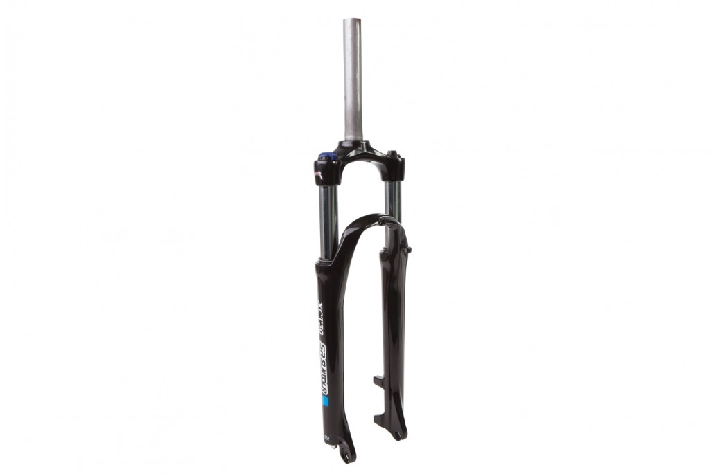 Вилка на велосипед 27.5" під дискове гальмо AL 1-1/8" AM Hydraulic lock, шток-185мм хід-100mm (YS 728) SUNTOUR SF19-XCT30-HLO-DS 2022 (чорний)