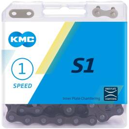 фото - Ланцюг 11 шв. 118 лан . silver/silver KMC X11EL із замком NEW BOX
