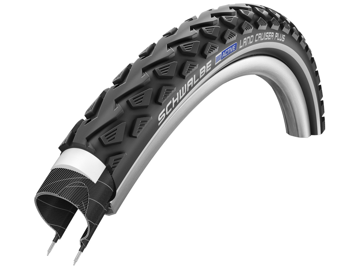 Фото Покришка 26×2.00 (50-559) Schwalbe LAND CRUISER PLUS PunctureGuard 50-559 B/B+RT HS450 SBC