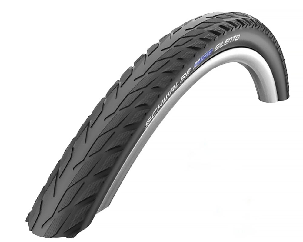 Фото Покришка 28×1.40 700x35C (37-622) Schwalbe SILENTO HS421 K-Guard B/B-SK + RT SBC, 50EPI