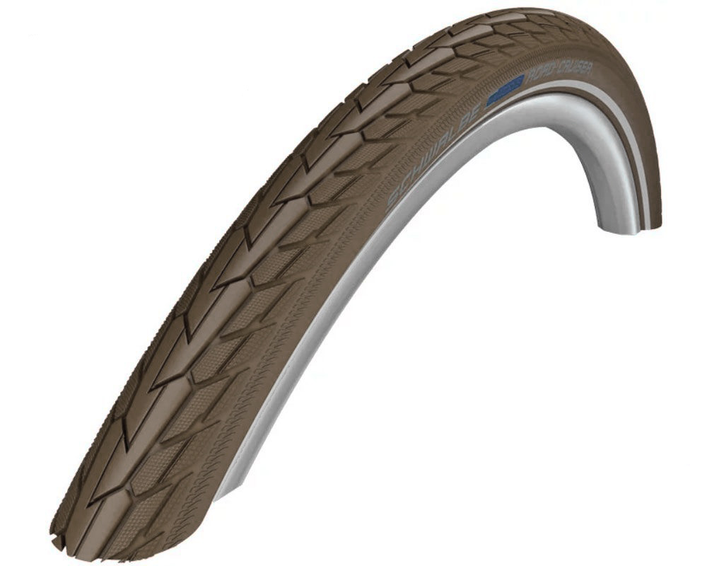 Фото Покришка 26×1.75 (47-559) Schwalbe ROAD CRUISER K-Guard Active BN/BN + RT HS484 SBC, 50EPI