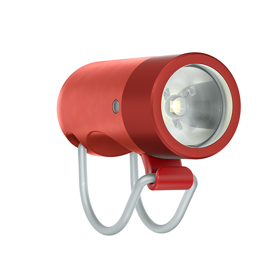 Фото Фара Knog Plug Front 250 Lumens Red