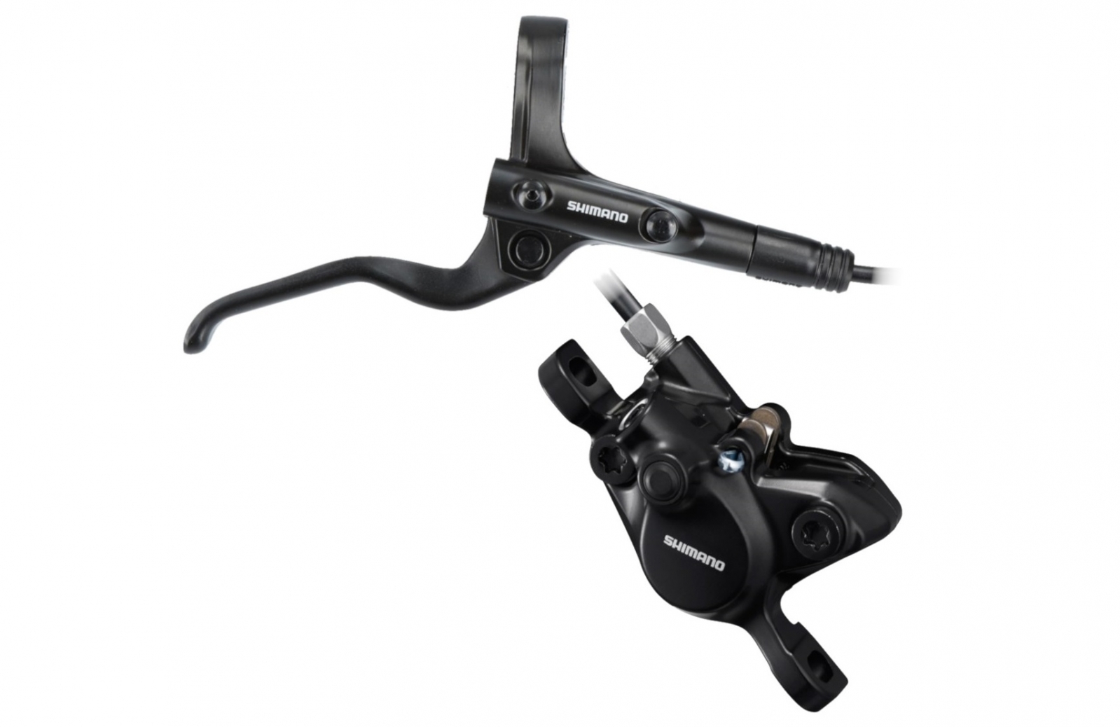 Тормоза диск. гидравл. SHIMANO BL-MT201+BR-MT200 пер.850/зад.1450мм комплект без роторов