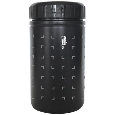 фото - Фляга 0,45 Green Cycle GTC-001 для інструментів, чорна з сірим