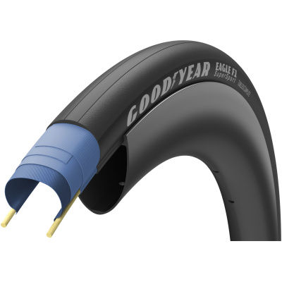 фото - Покришка 700x28C (28-622) GoodYear EAGLE F1 SuperSport, tubeless complete, folding, black, 120tpi