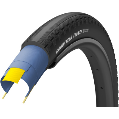 фото - Покришка 700×40 (40-622) GoodYear COUNTY tubeless complete, folding, black, 120tpi