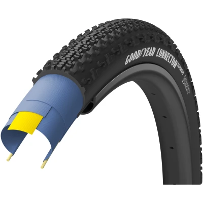 фото - Покрышка 700×40 (40-622) GoodYear CONNECTOR tubeless complete, folding, black, 120tpi
