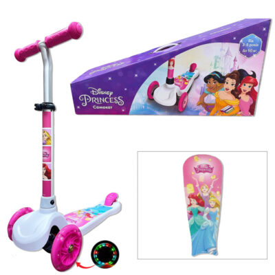 фото - Самокат детский 3-х колёсный LS2120 (RL7T) Disney Princess
