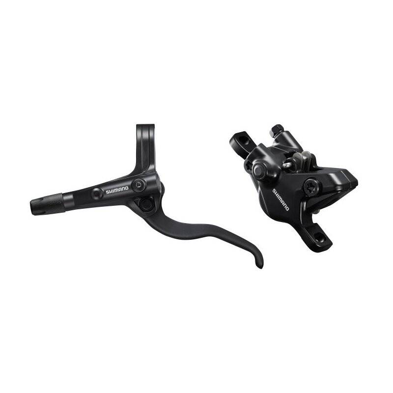 Тормоз дисковый гидравлический Shimano MT410-2 передний (левая ручка BL-MT401, калипер BR-MT410, J-kit гидролиния 1000мм)