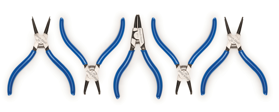 Фото Щипцы Park Tool RP-SET.2 для снятия стопорных колец, набор 5 штук