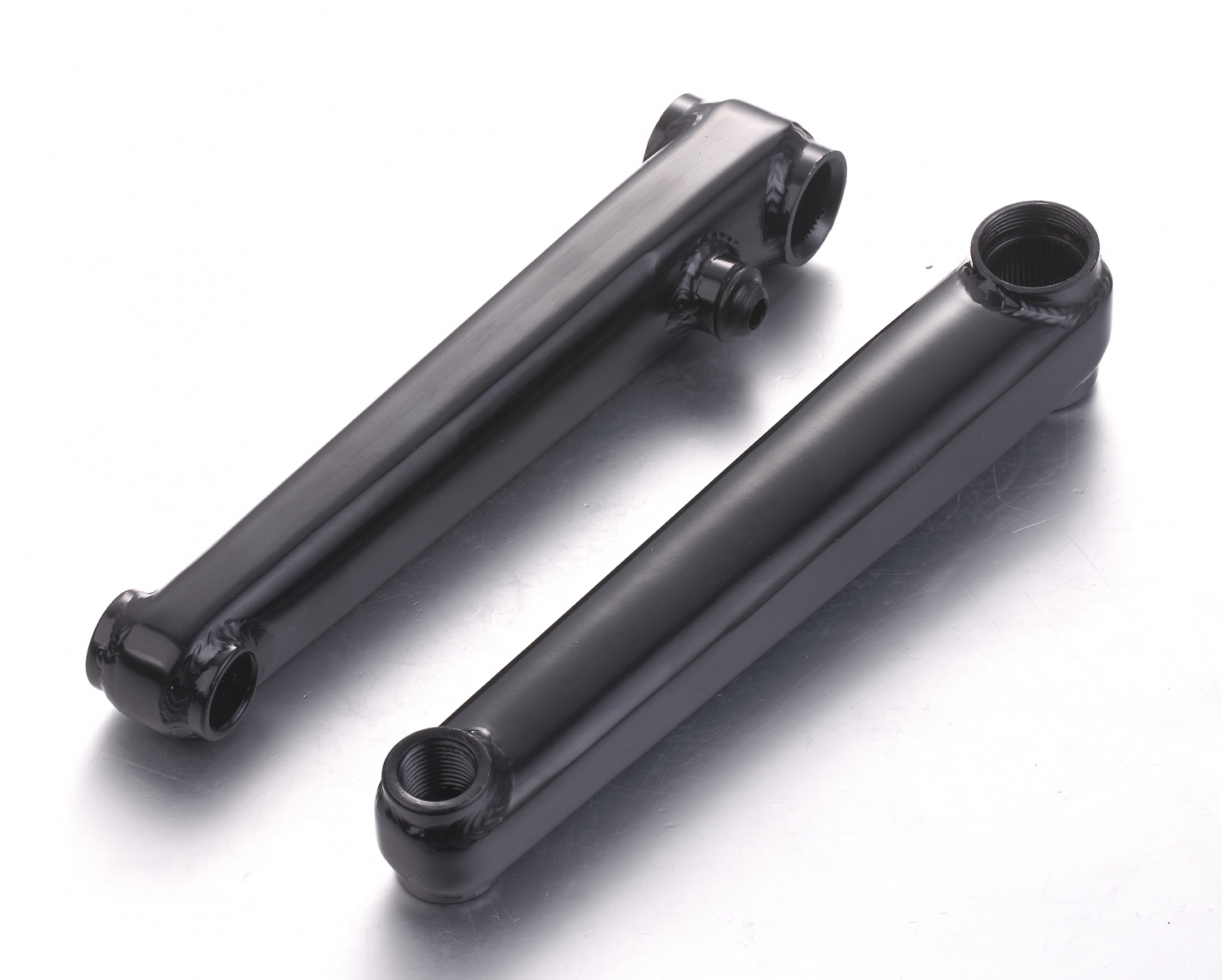 Фото Шатуны BMX 48T -19мм Kenli KL-8801S, Cr-Mo L175мм (черный)