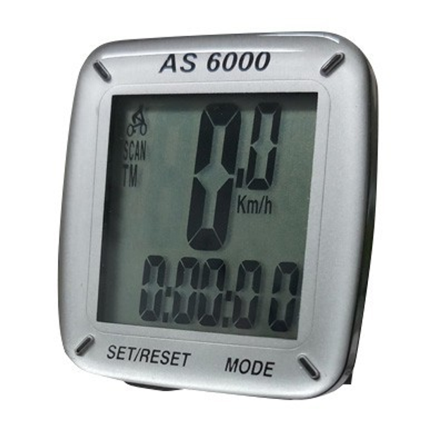Велокомпьютер беспроводной ASSIZE AS 6000 11 функций