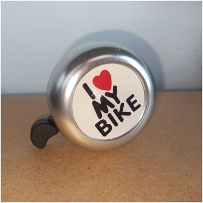 фото - Дзвінок ARDIS FLG-10 “I LOVE MY BIKE”