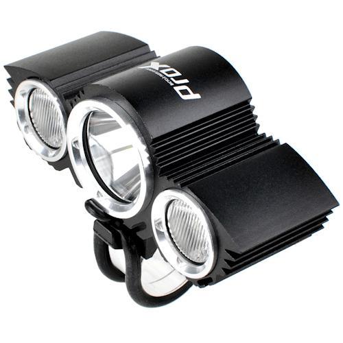 Фото Фара передня ProX Polaris 3xCree з пультом чорний (A-O-B-P-0319)