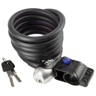 фото - Замок під ключ M-Wave Hexagonal 12×1800 мм чорний (A-Z-0157)